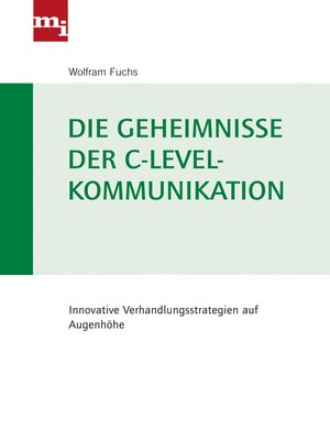 cover image of Die Geheimnisse der C-Level-Kommunikation